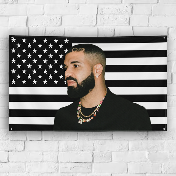 Drake BLACK USA Flag