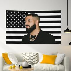 Drake BLACK USA Flag