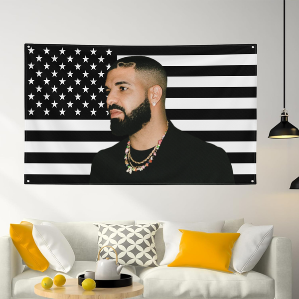 Drake BLACK USA Flag