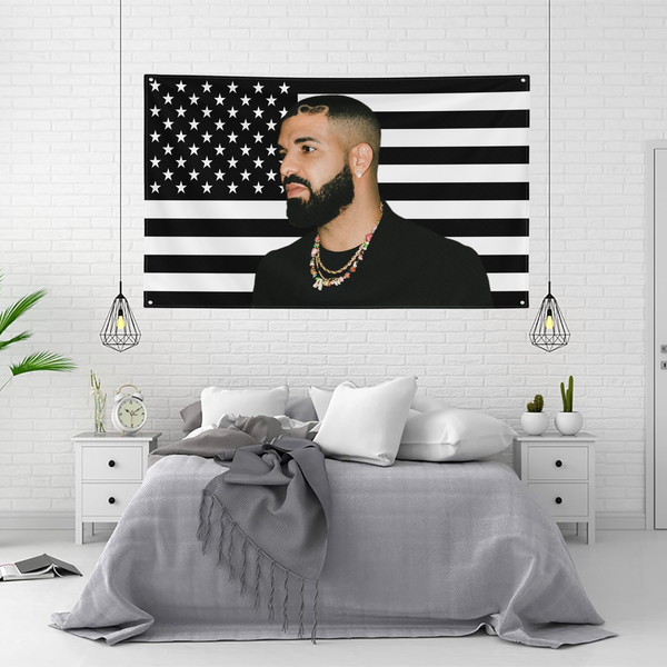 Drake BLACK USA Flag