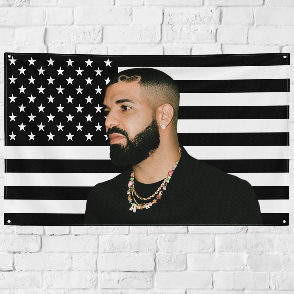 Drake BLACK USA Flag